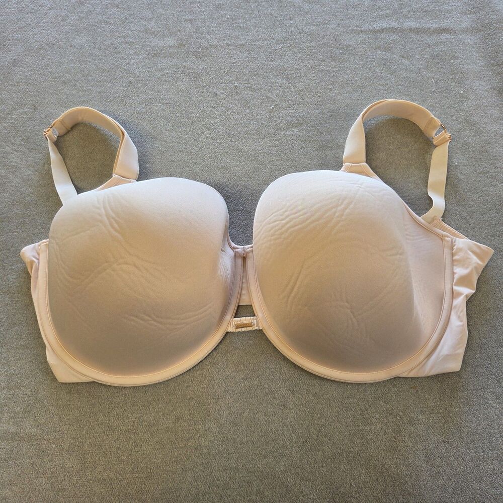 Shefit Unconventional T-shirt Bra Size 28 Beige Adjustable Underwire